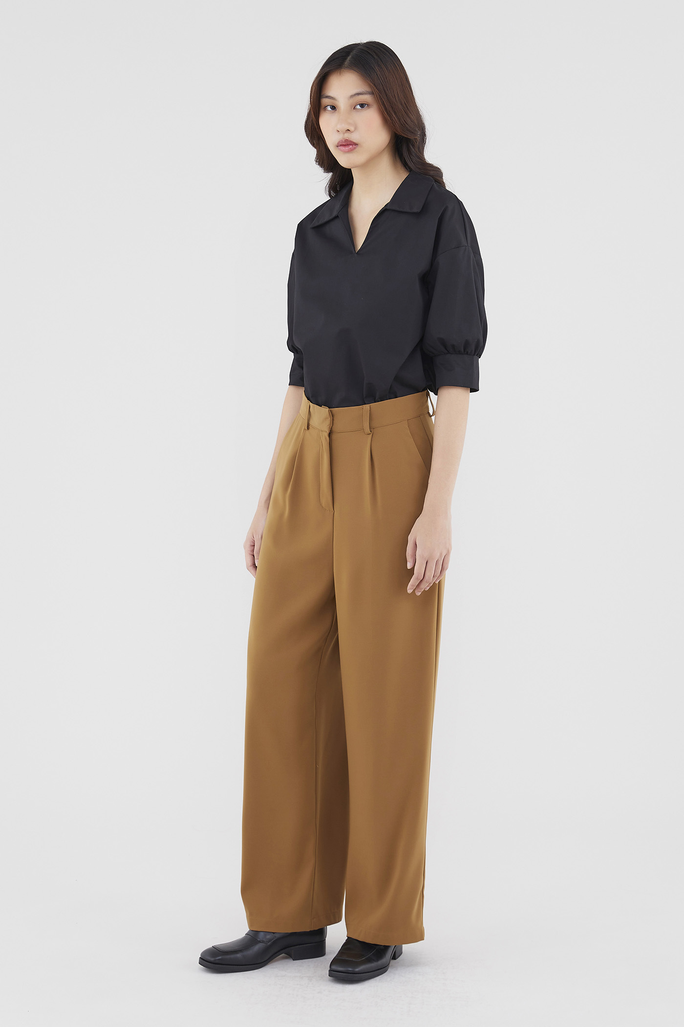 Elicia Wide-Leg Pants | The Editor's Market