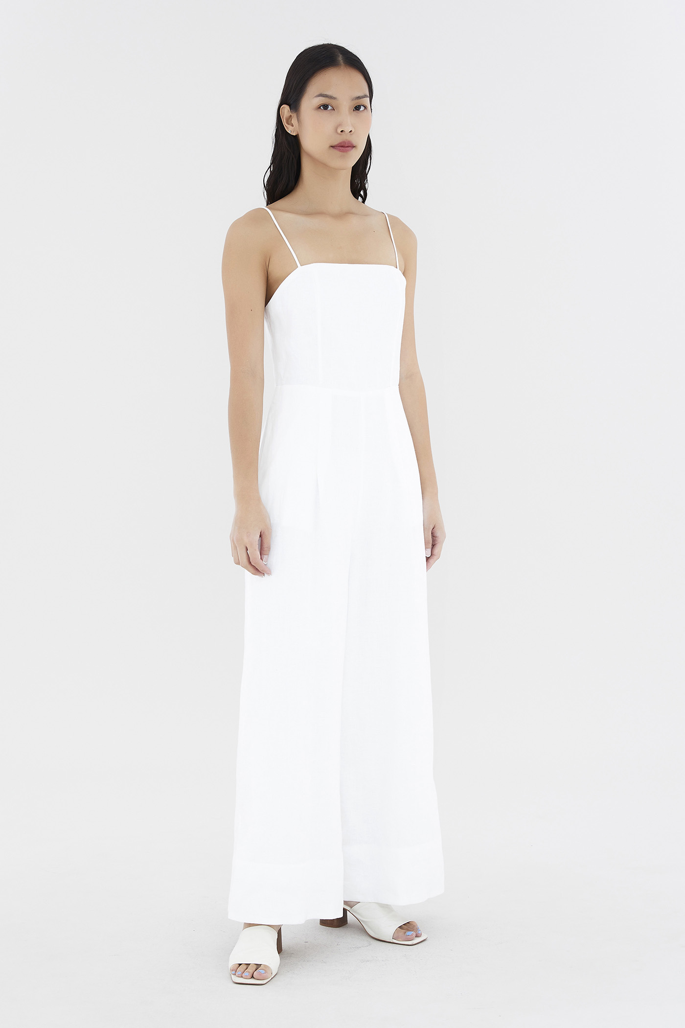 White linen jumper online