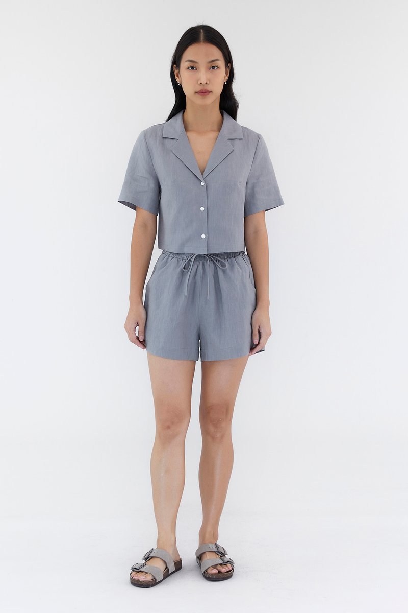 Bonita Linen Relaxed Shorts