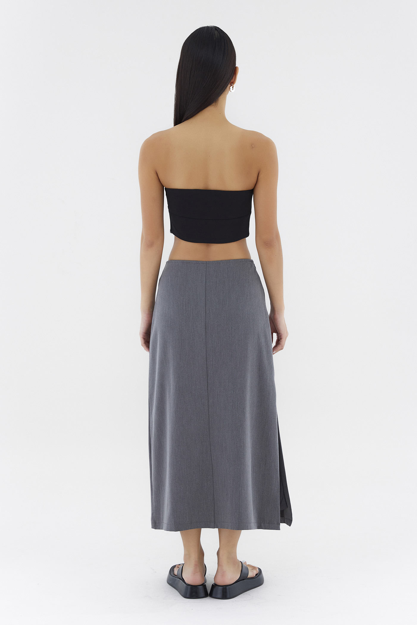 Mayce Mid-Rise Pleated Skirt | The Editor's Market