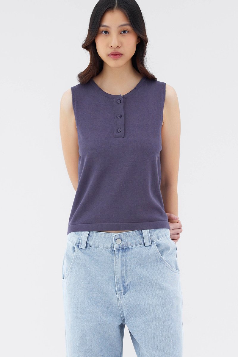 Member's Mark Ladies Everyday Curved Hem Perforated Active Tank Top - Pick  Your Plum