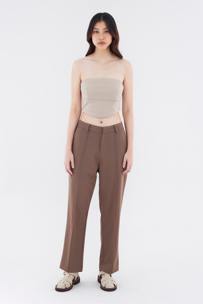 Goven Mid-Rise Tailored Pants