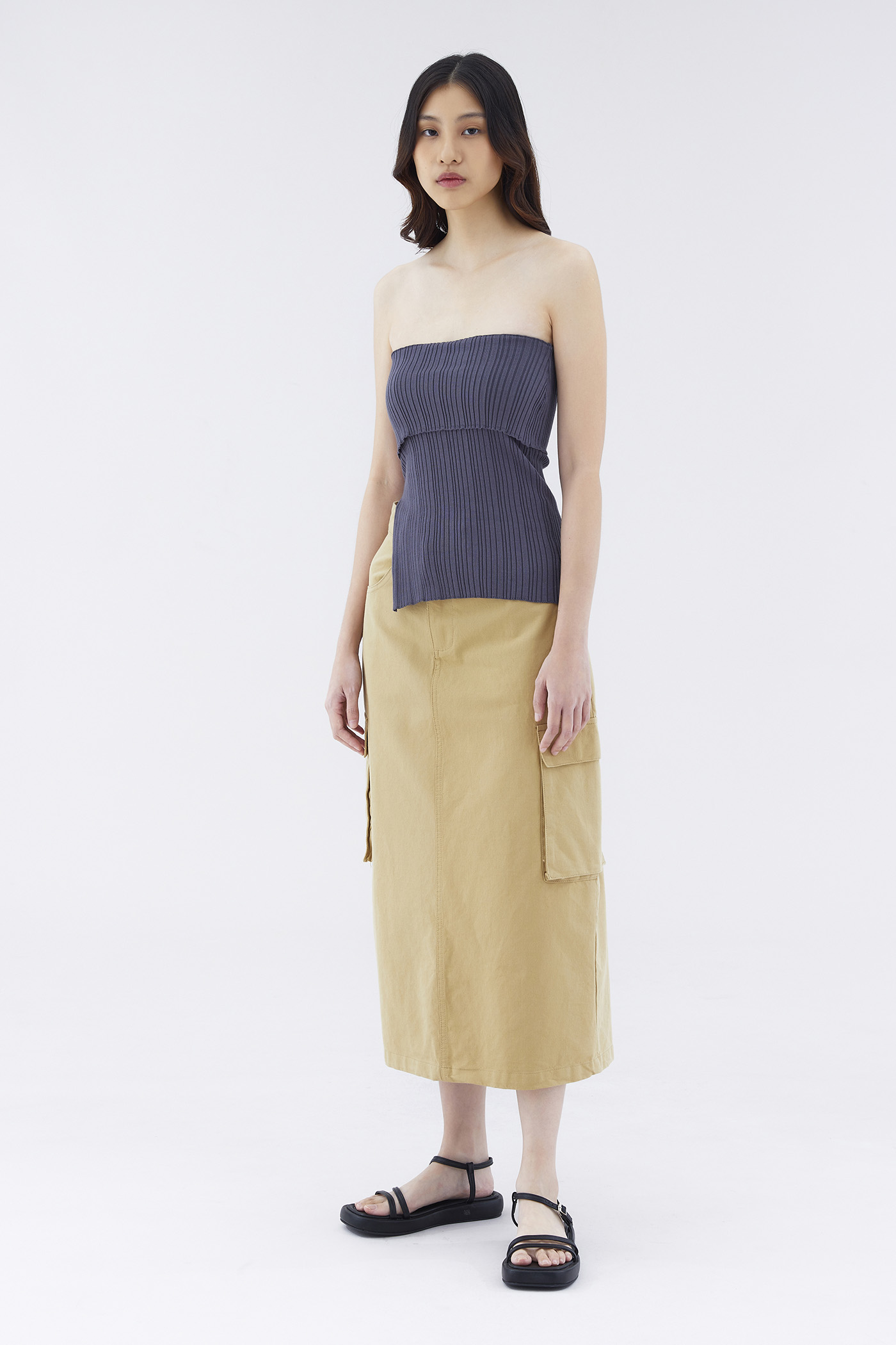 Cargo Mini Skirt in Black | Glassons-seedfund.vn