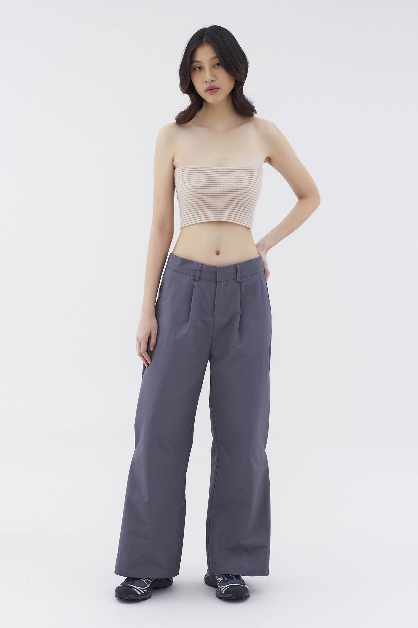 Nyten Side-Button Pants | The Editor's Market