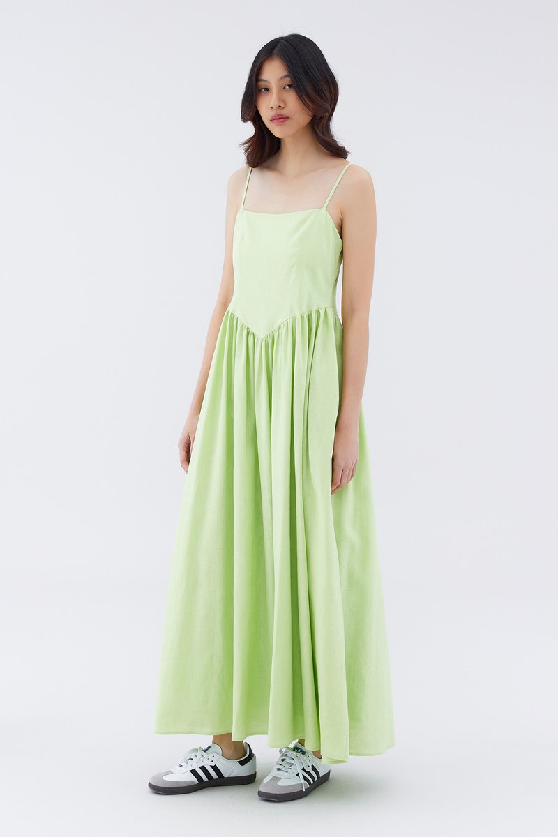 Ryvale V-Waist Maxi Dress