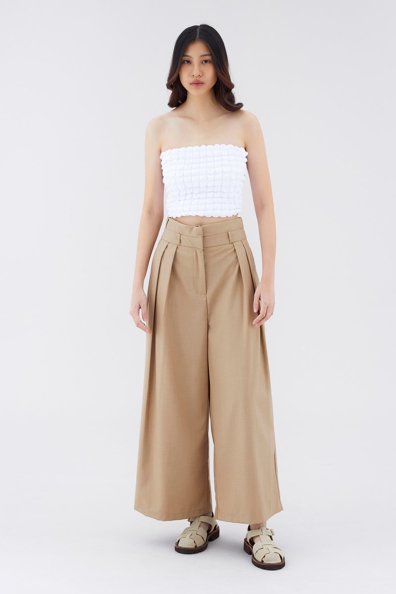 Negan High-Rise Wide Leg Pants