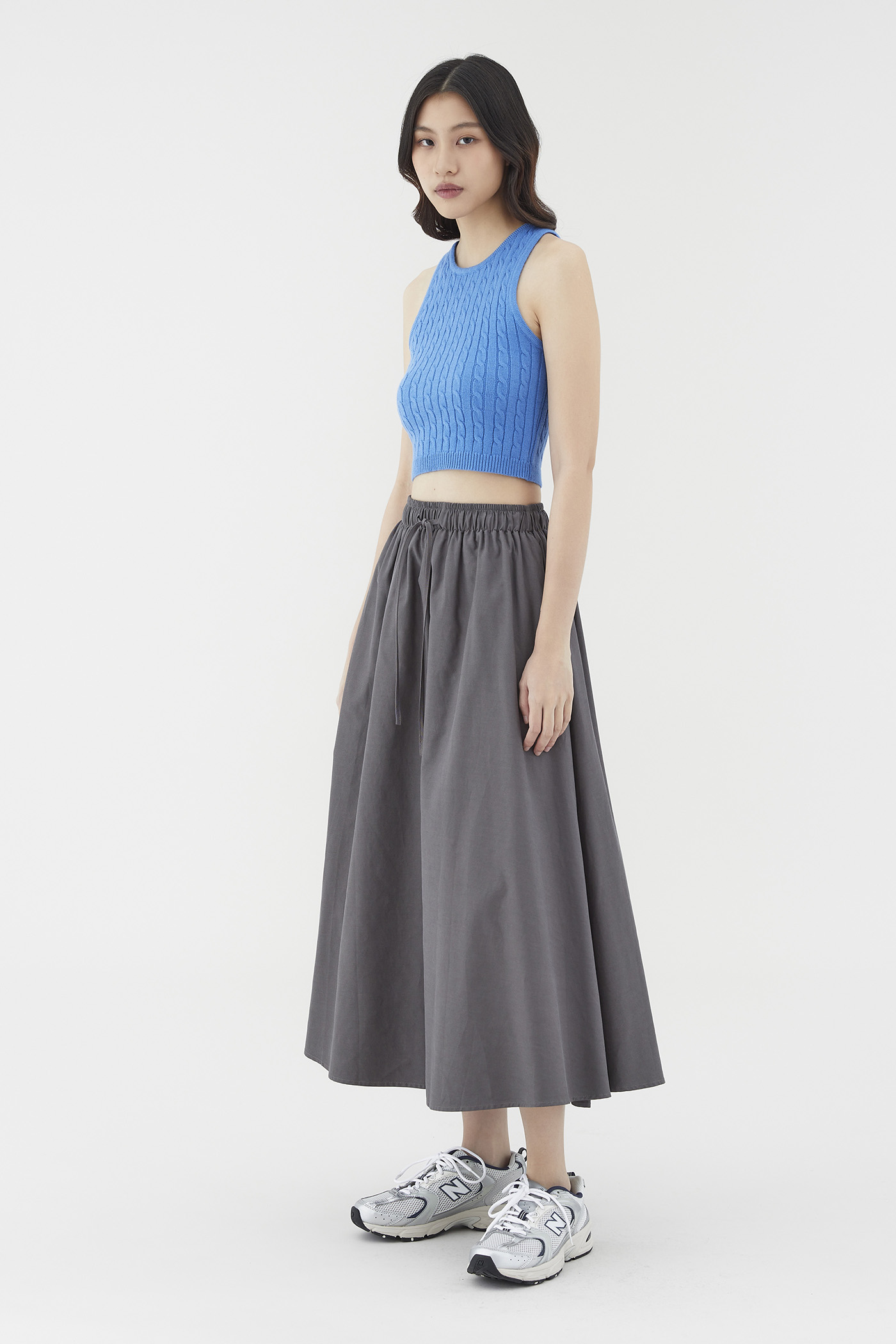 Dellis Drawstring Skirt | The Editor's Market