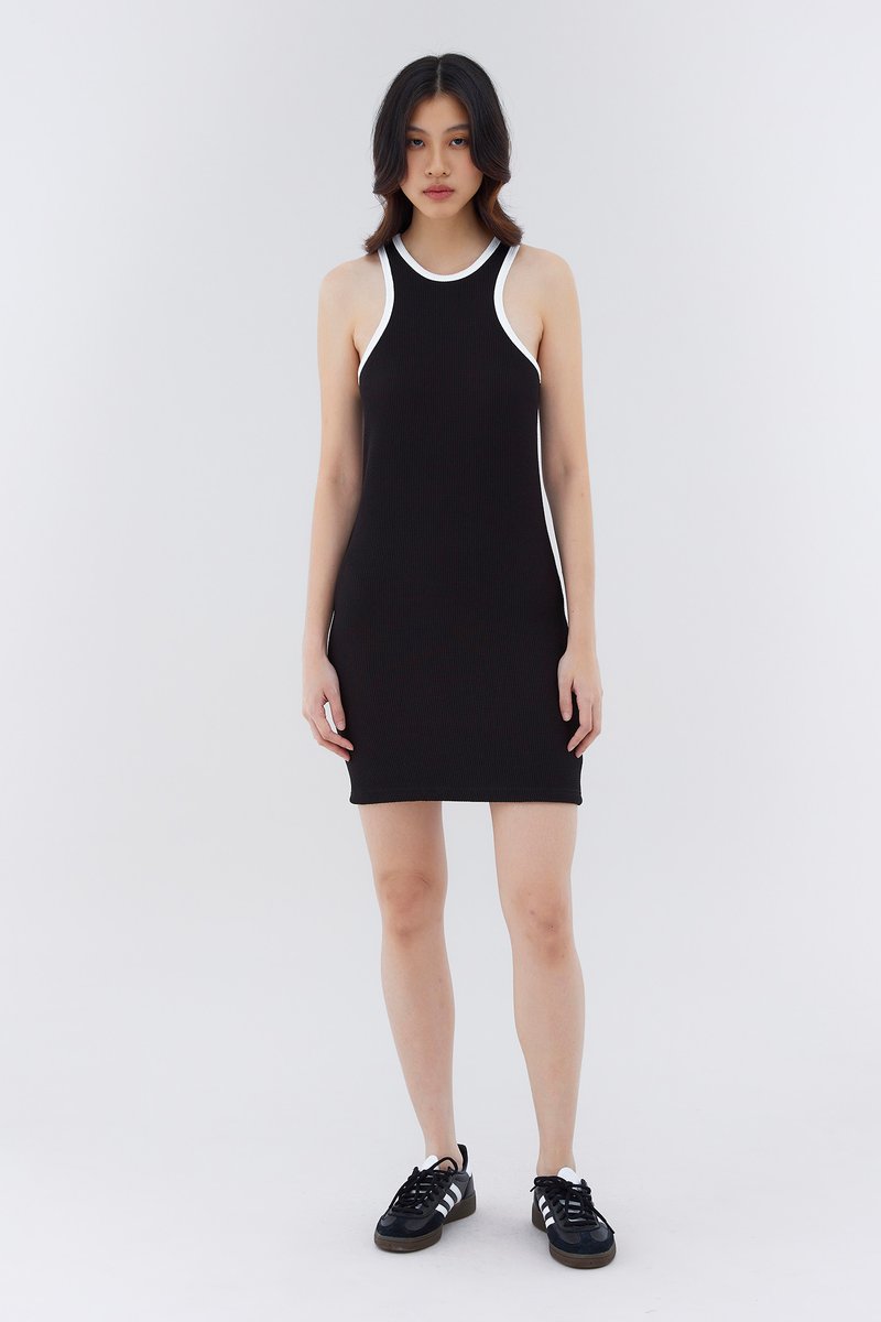 Tiare Racer Fitted Dress