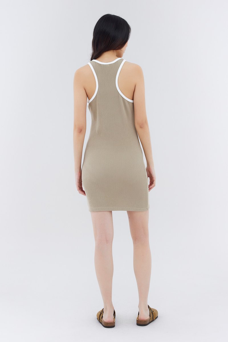 Tiare Racer Fitted Dress