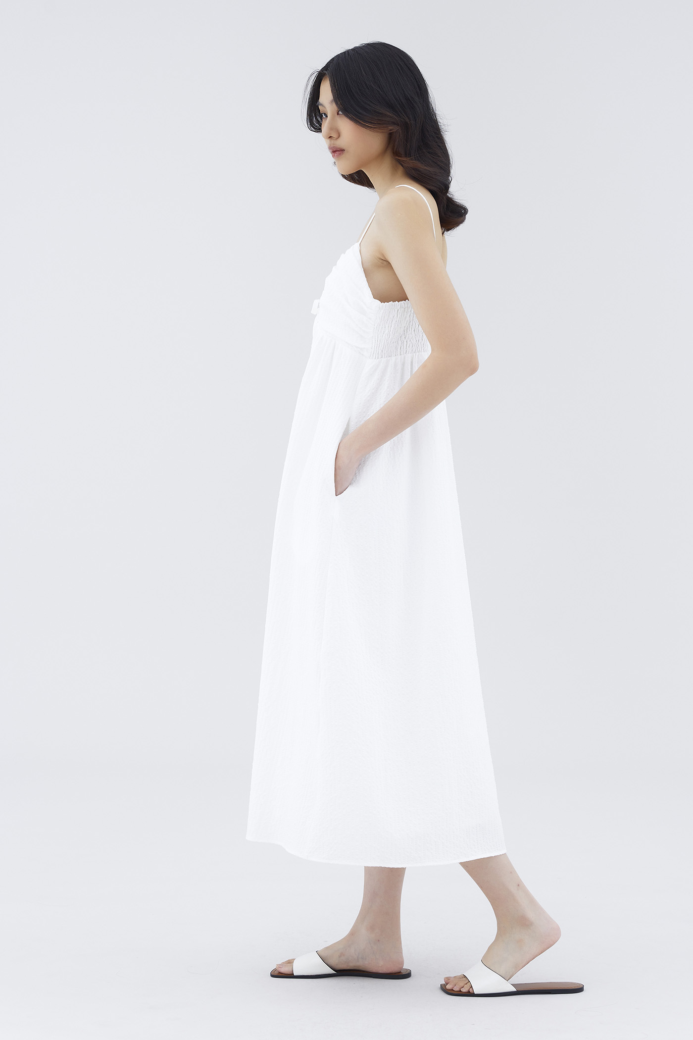 Deep v sun dress 2025