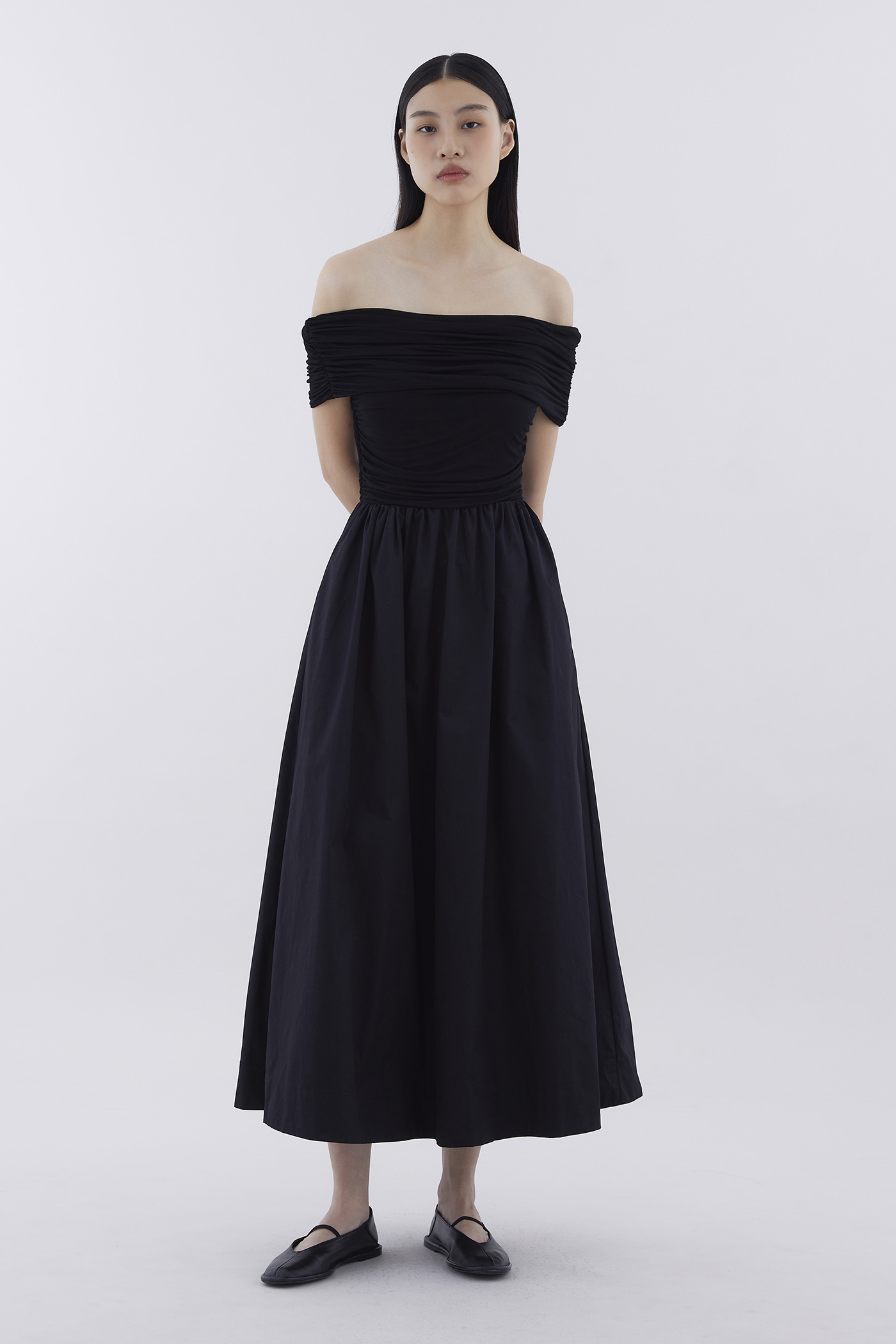 Selavi Off Shoulder Dress The Editor s Market