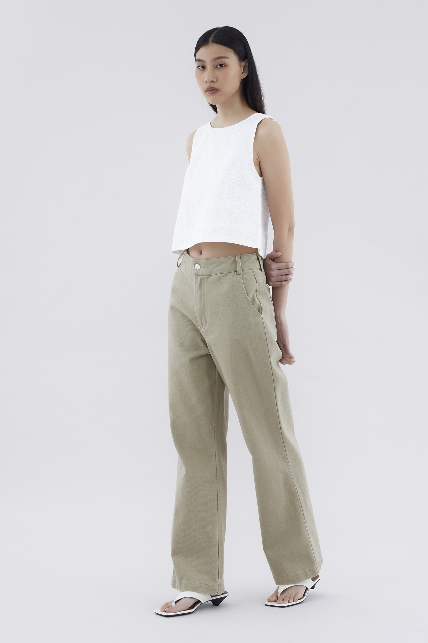 Relliz Broderie Shift Top | The Editor's Market