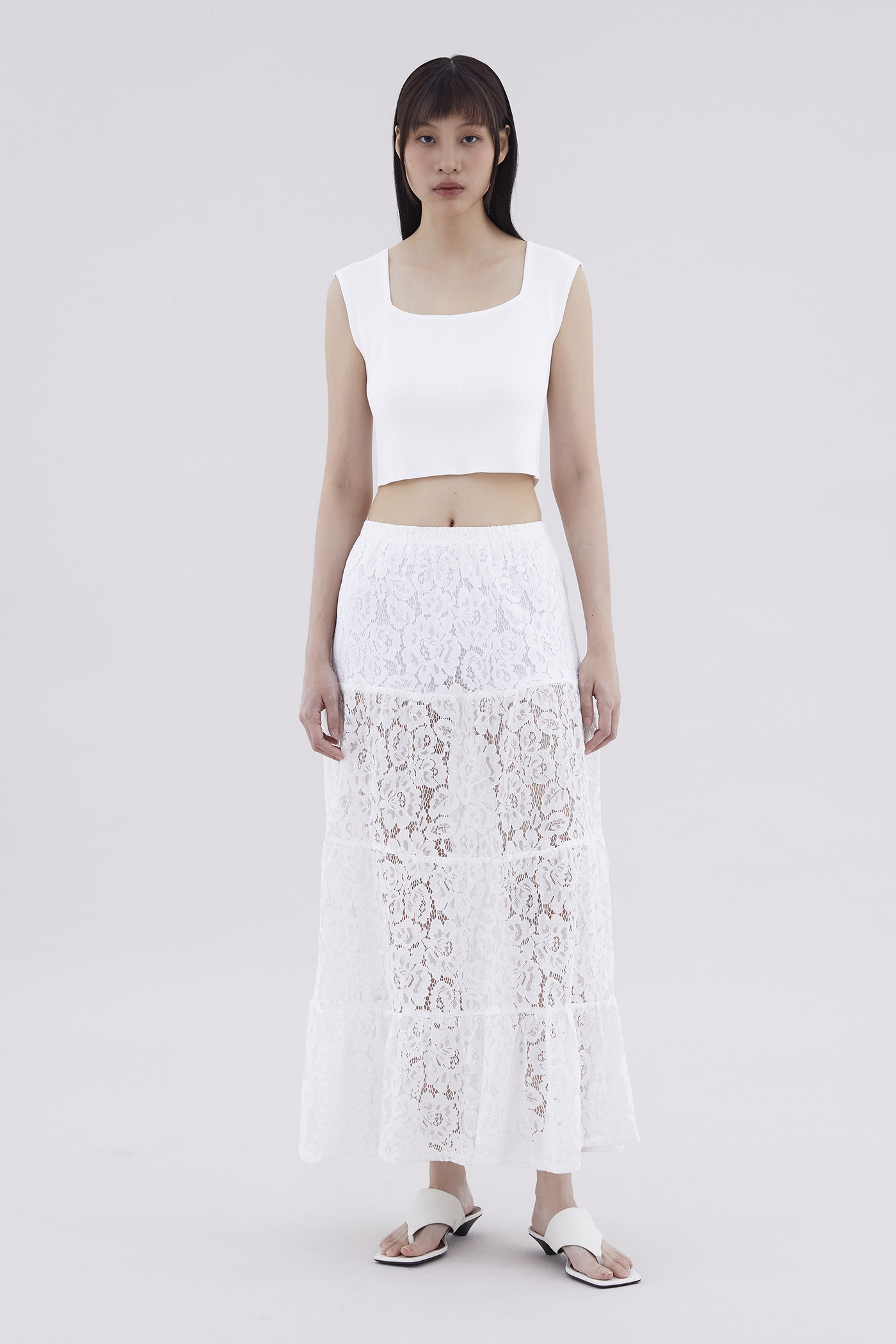 未使用⭐︎極美品！edit&co Escargot Tiered Skirt