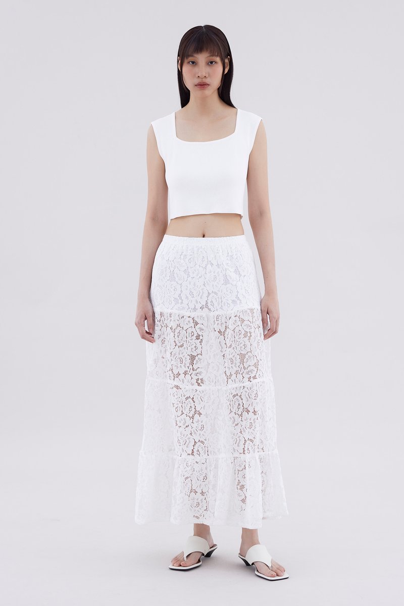 Zannia Tiered Skirt