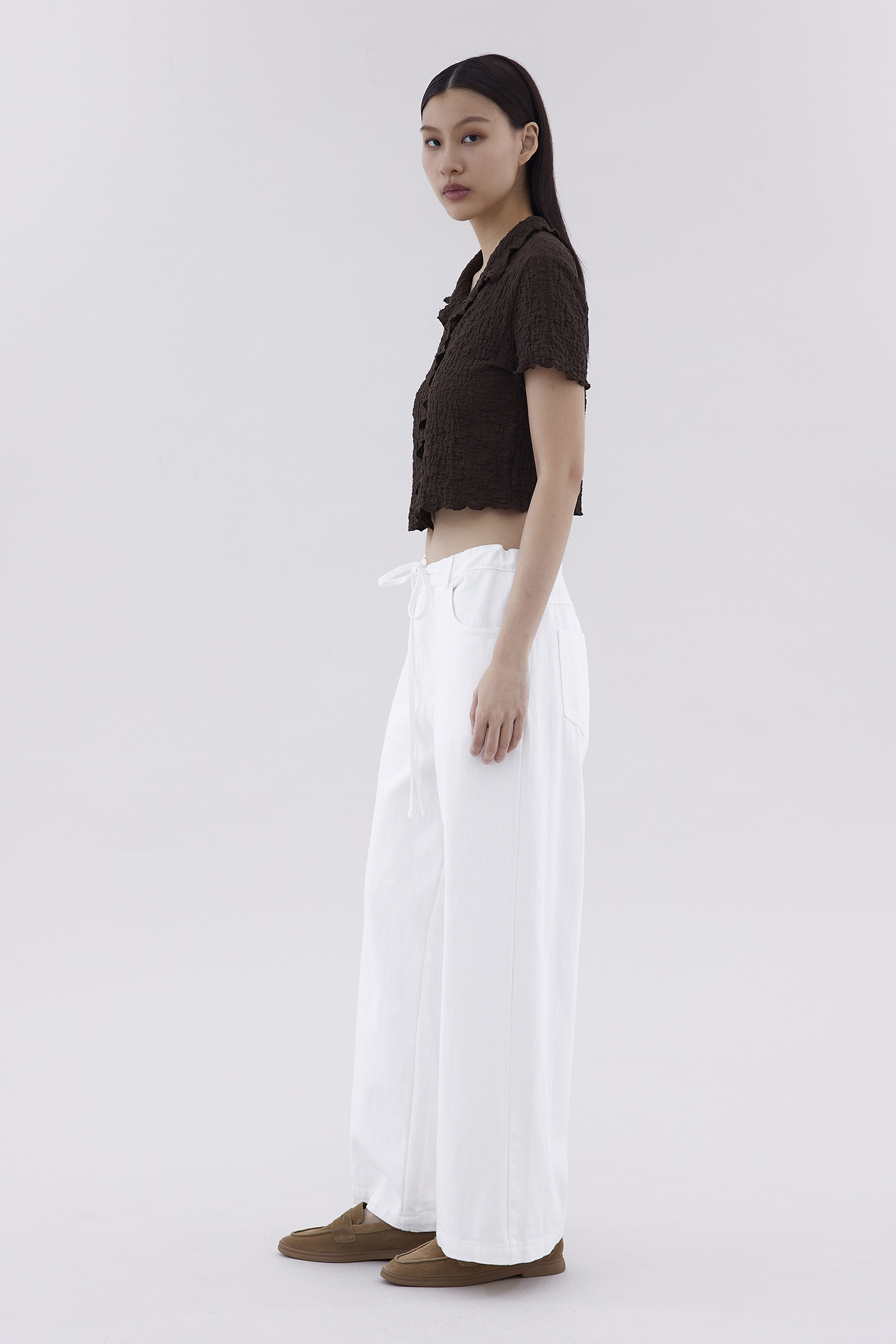 新品 Eisly Drawstring-Waist Jeans | The Editor's Market パンツ