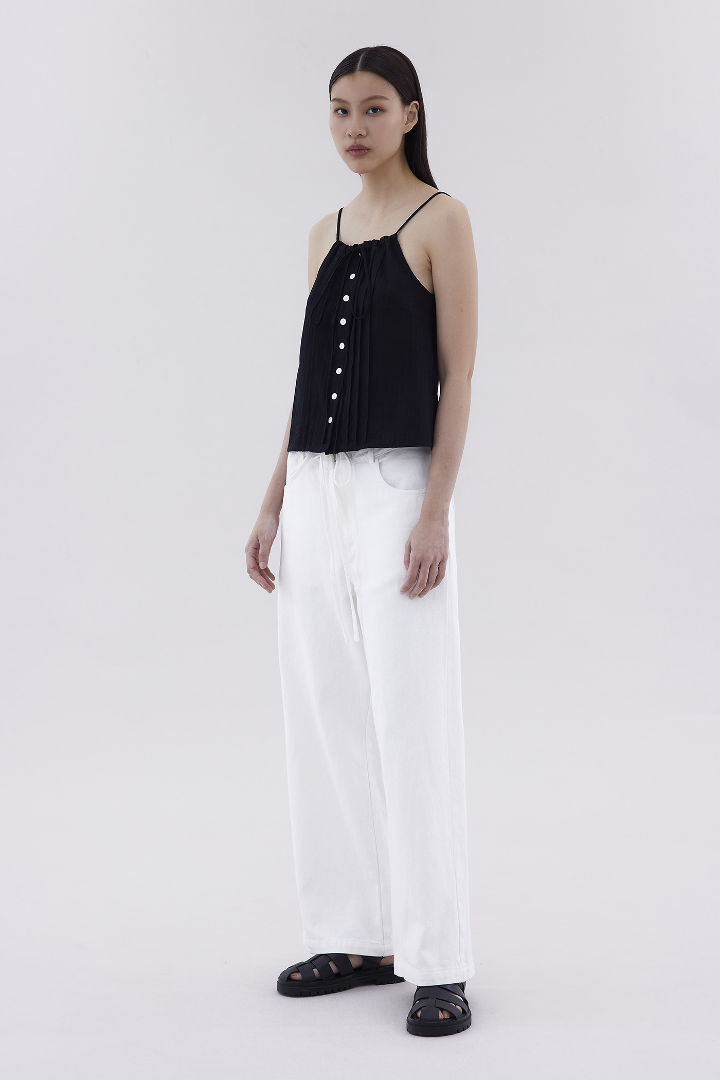 Theara Gathered-Neck Top | The Editor's Market