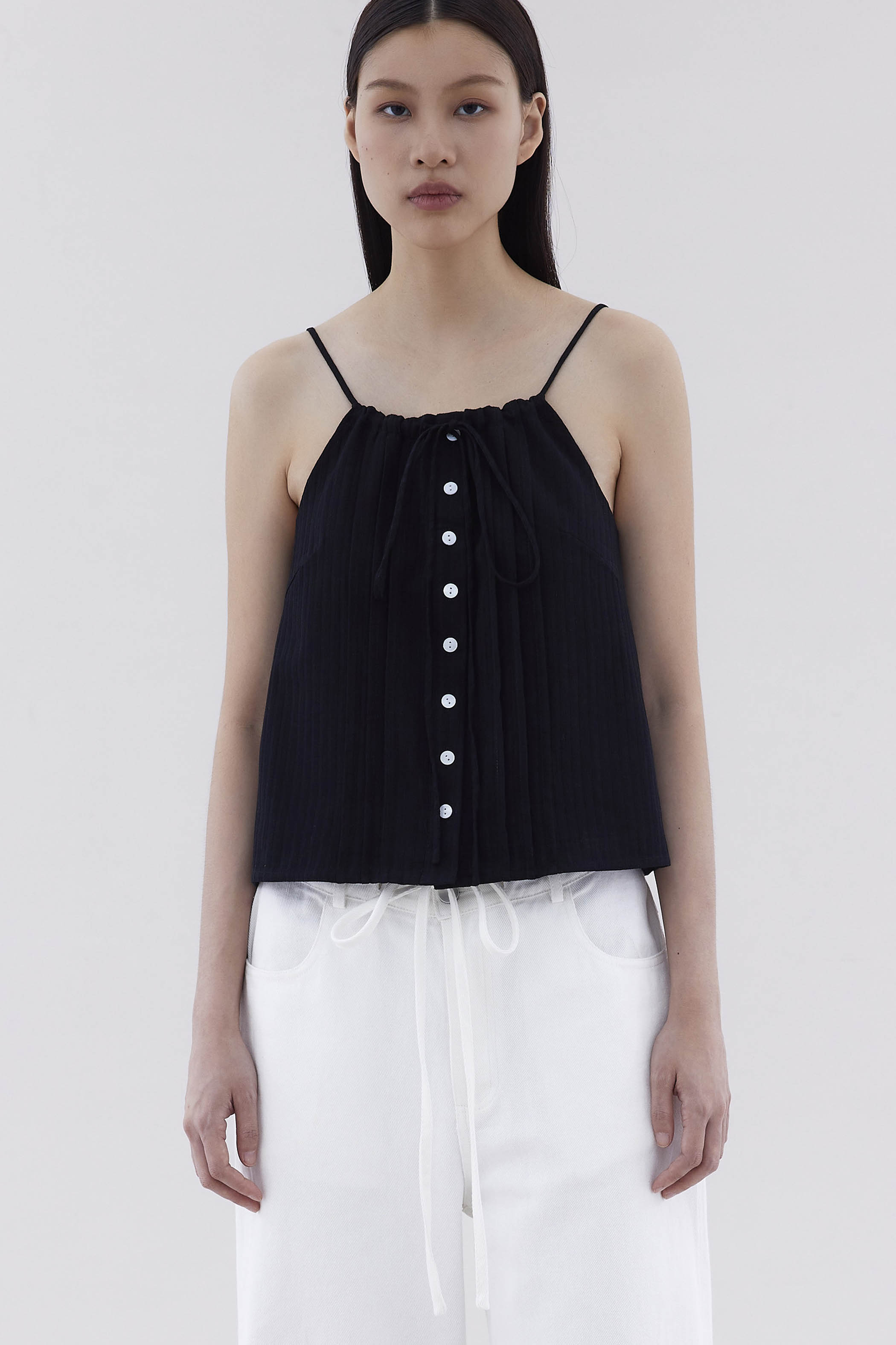 Theara Gathered-Neck Top | The Editor's Market