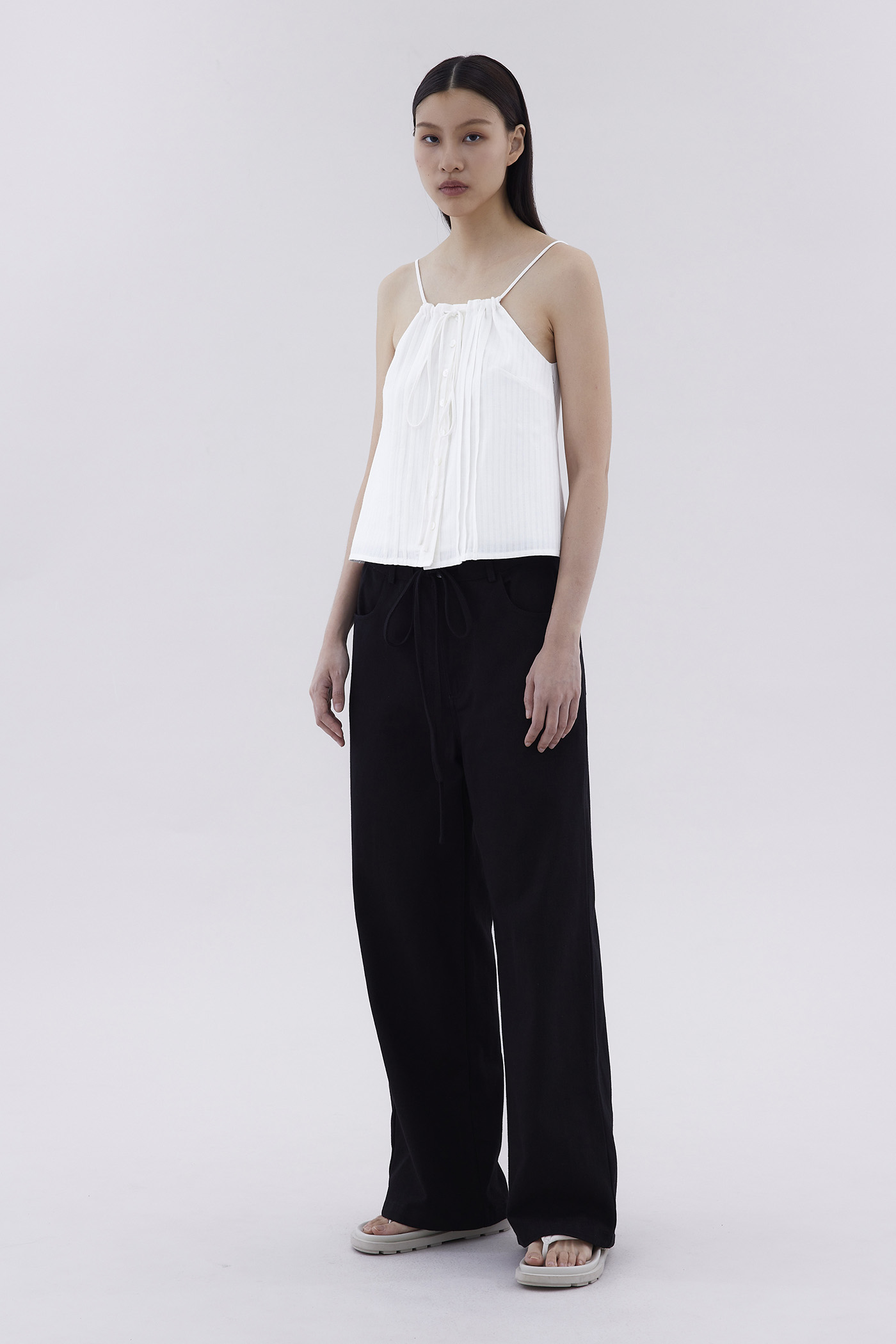 Theara Gathered-Neck Top | The Editor's Market