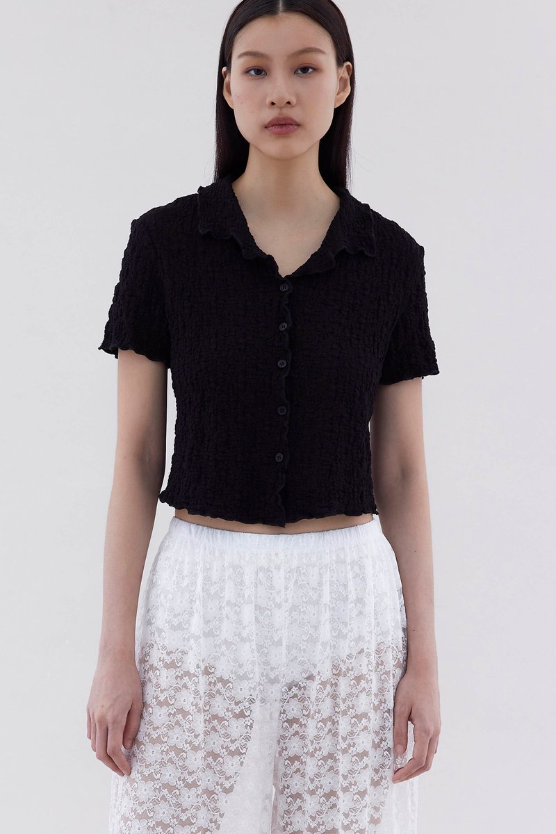 Damaris Textured Shirt