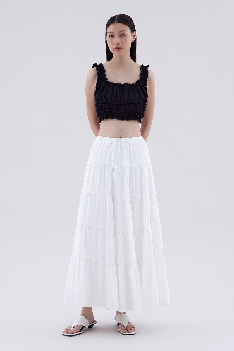 Garsha Tiered Skirt