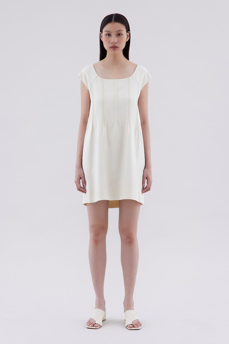 Paige Pin-Tuck Dress