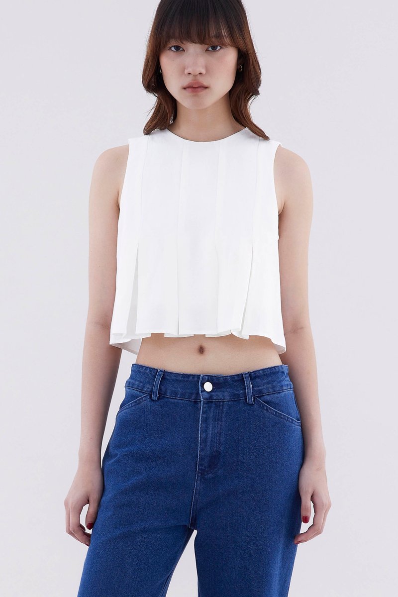 Lyno Pleated Top