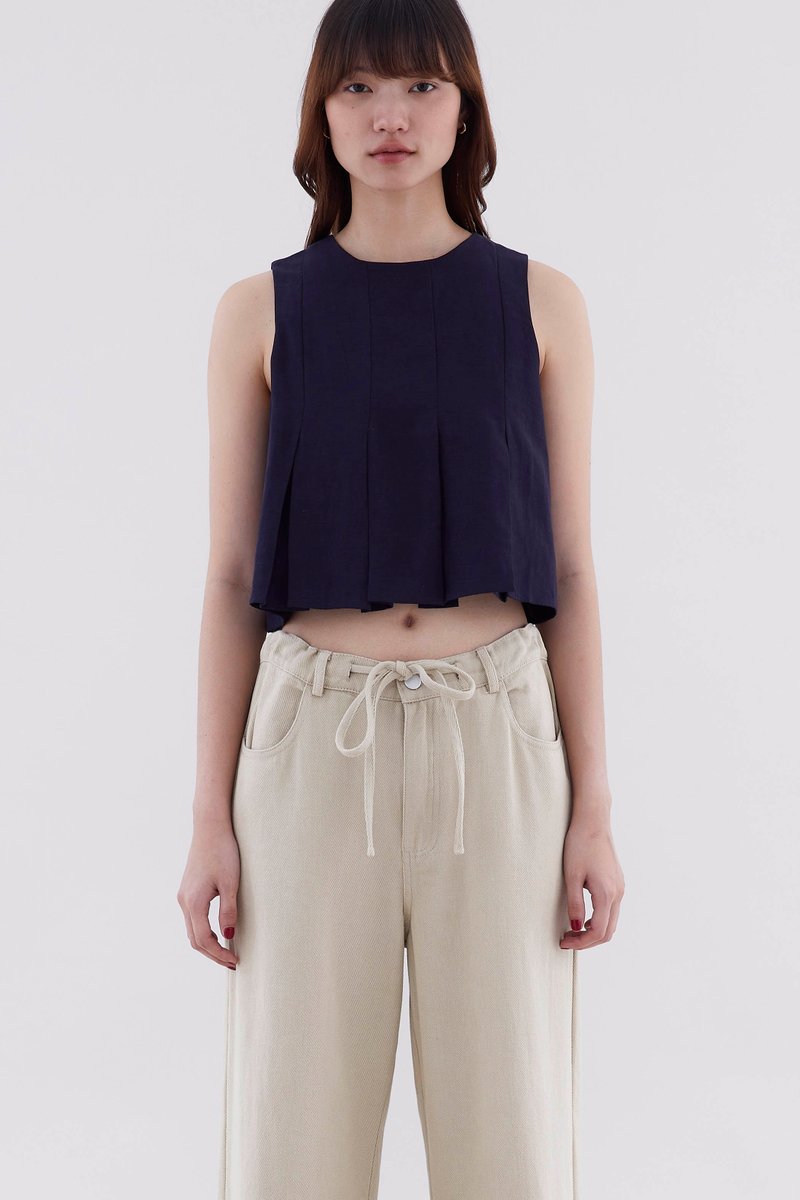 Lyno Pleated Top