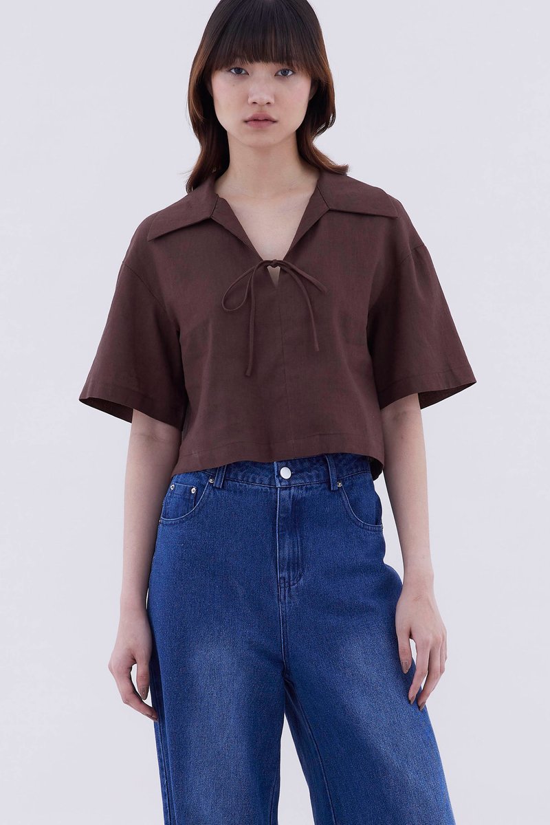 Harper Crop Shirt