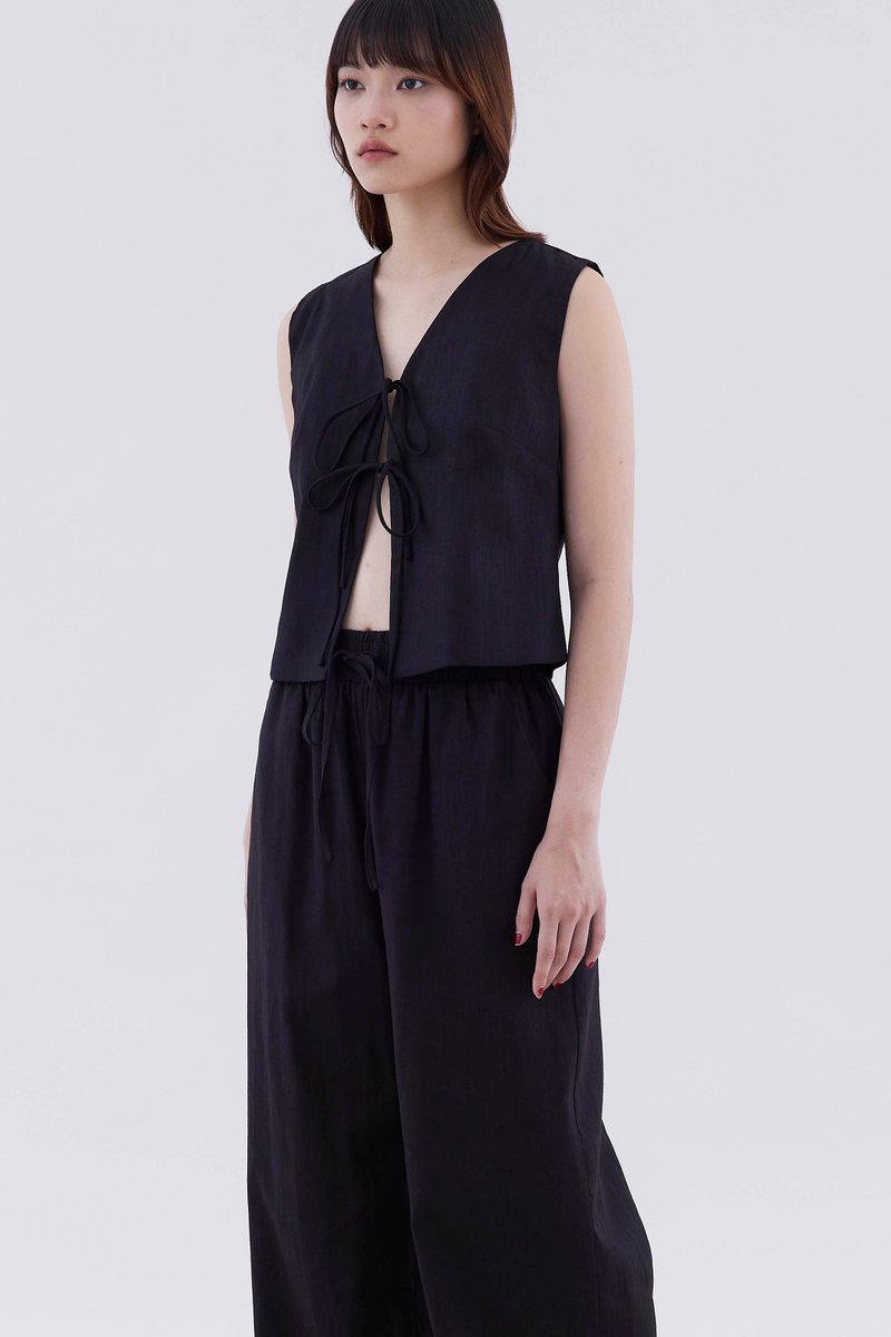 Ellendra Front Tie Top