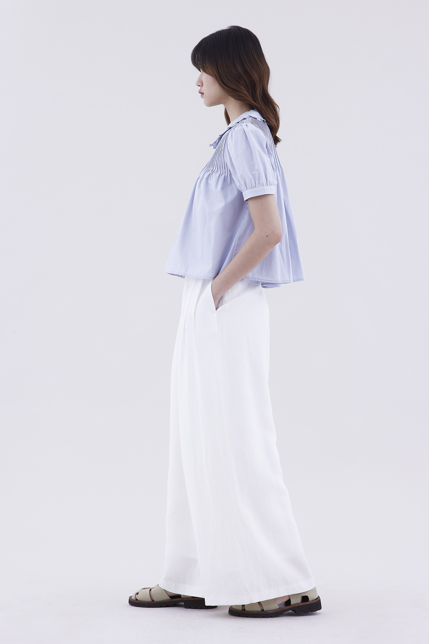Tarea Pin-Tuck Shirt | The Editor's Market