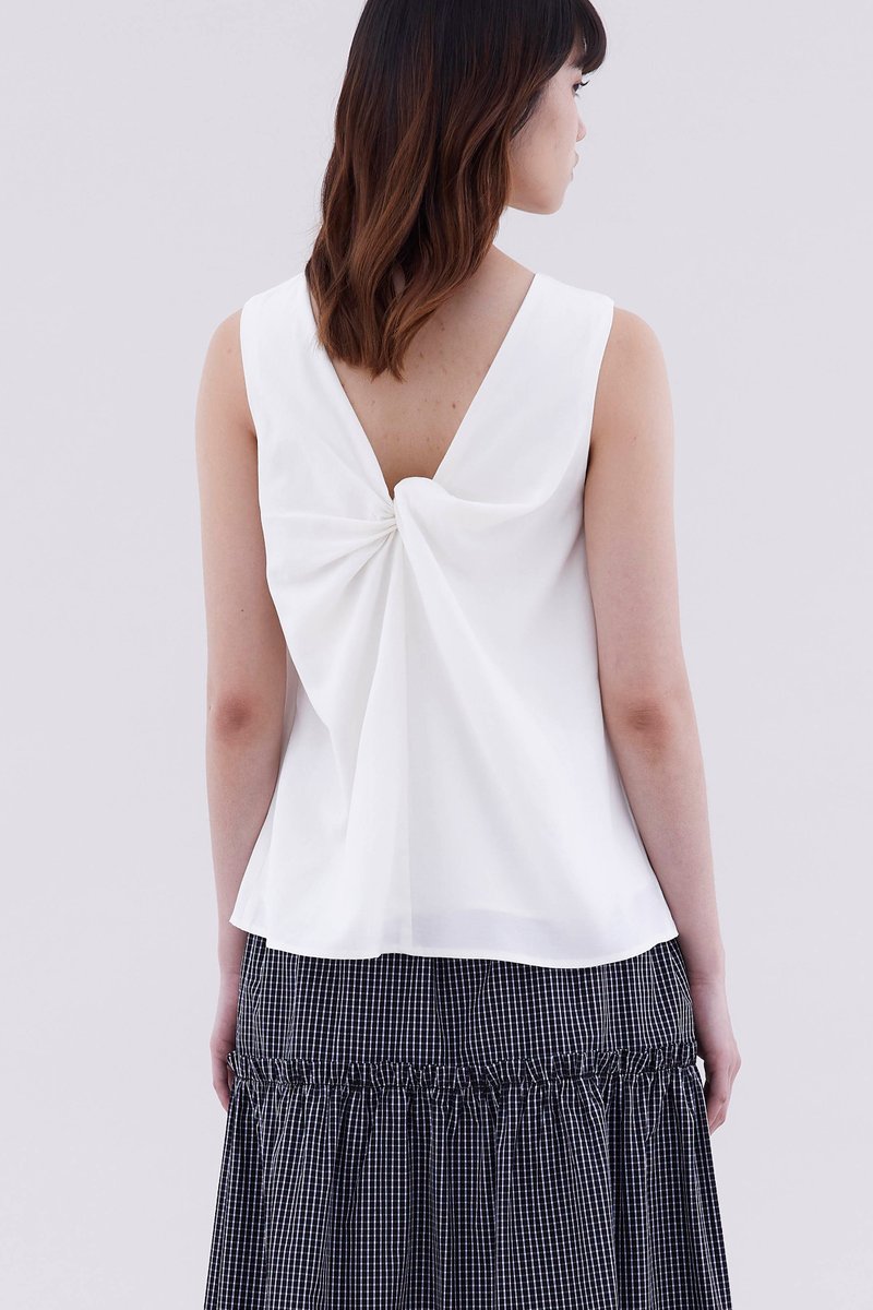 Jerusia Knot-Back Top