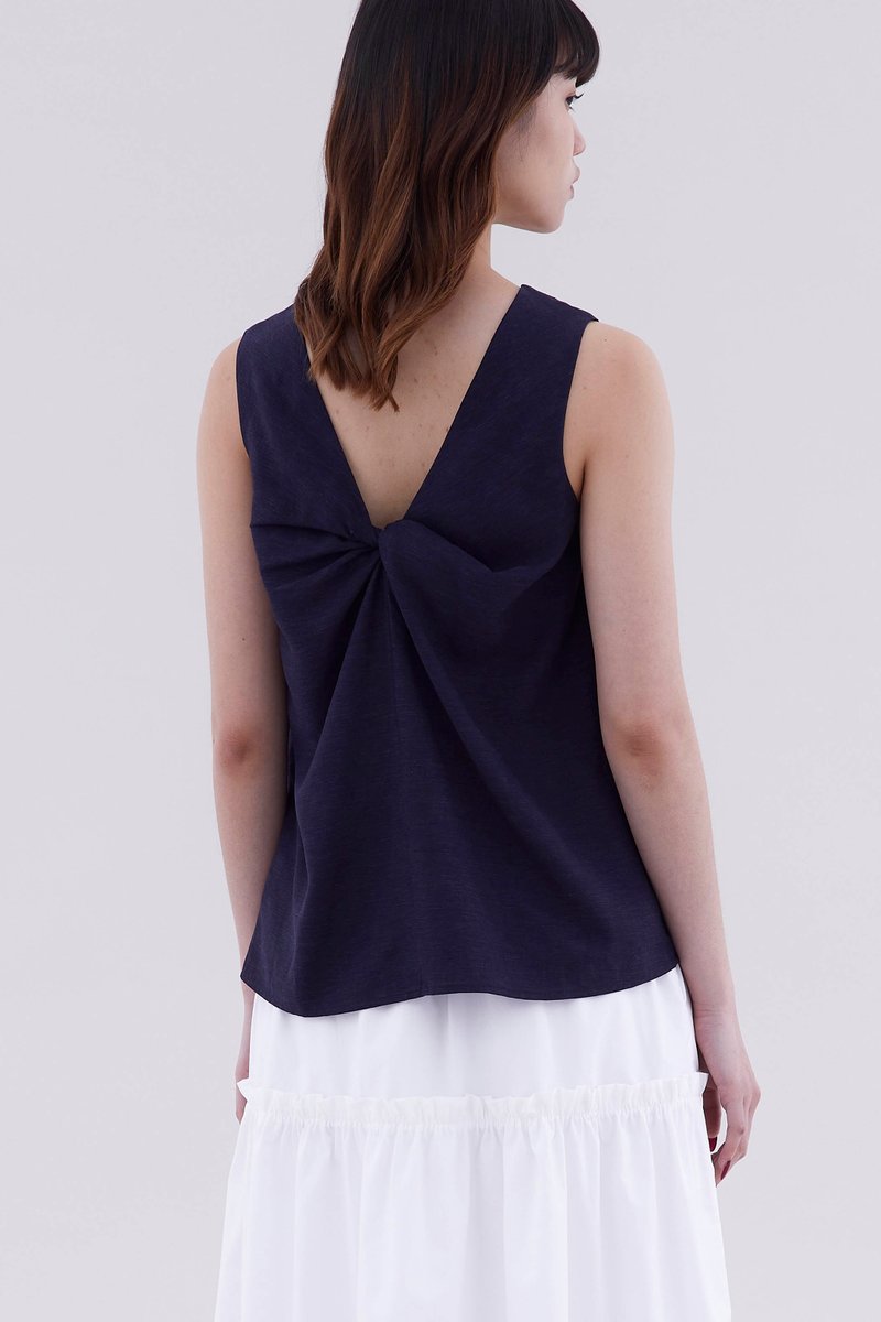 Jerusia Knot-Back Top