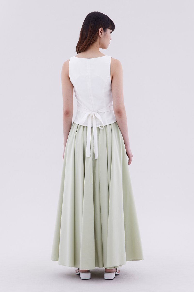 Delba Tie-Waist Top