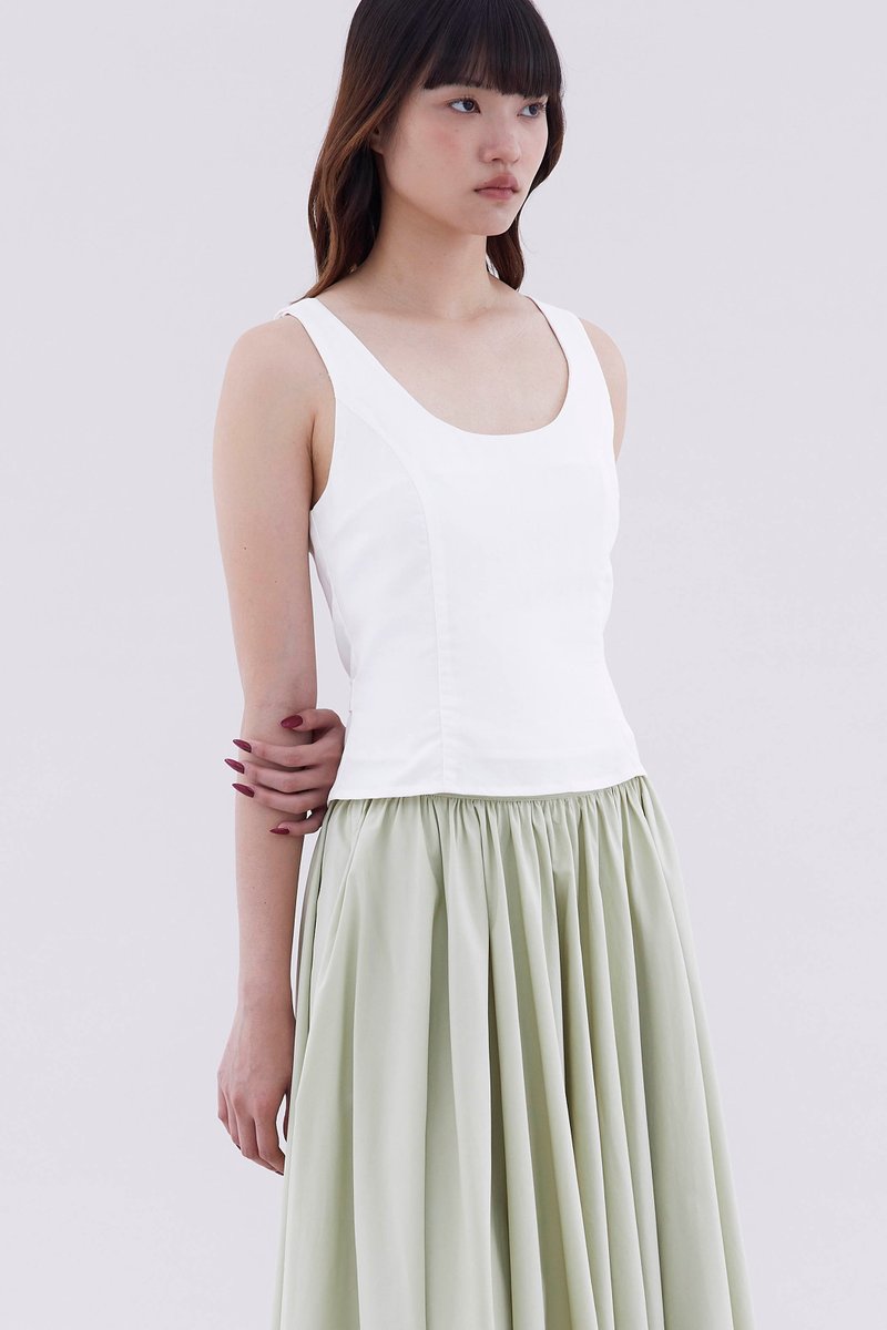 Delba Tie-Waist Top