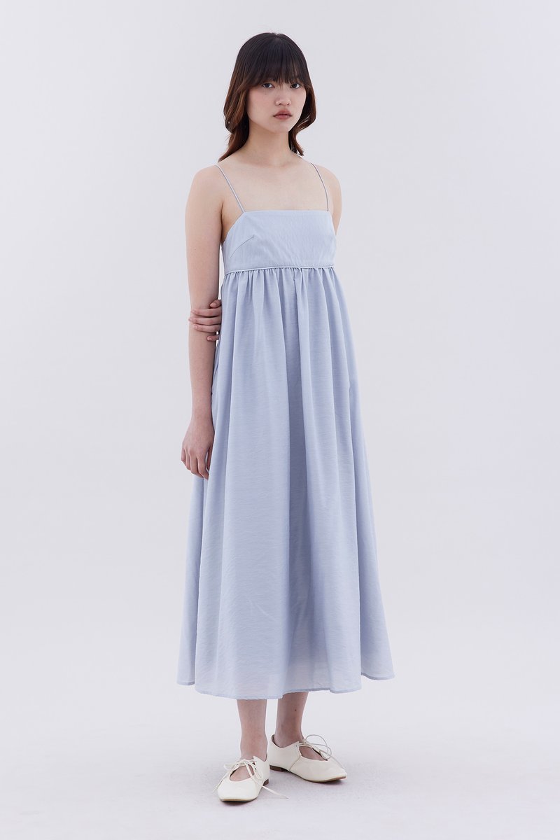 Gisette Empire Swing Dress
