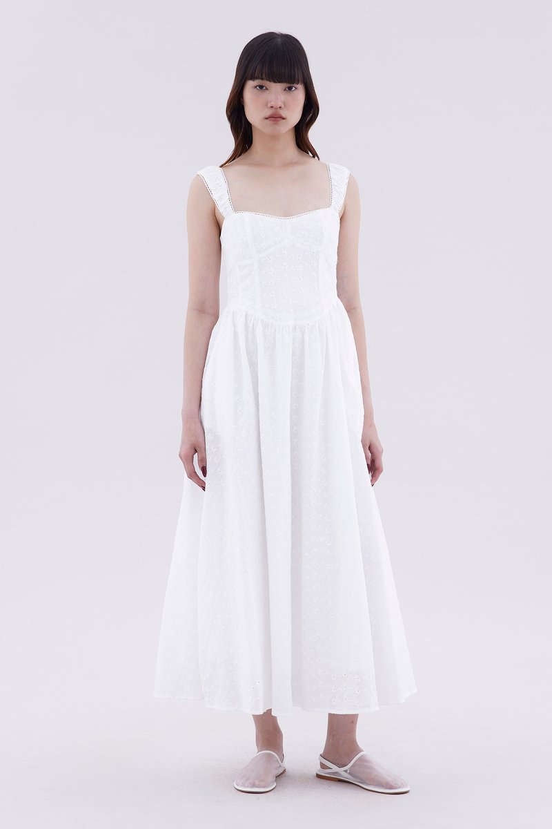 Allegra Smock-Back Dress