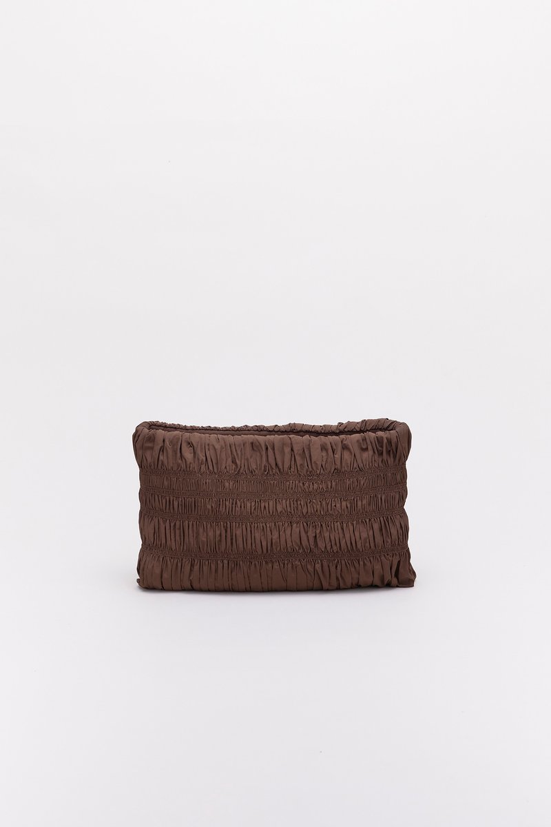 Shirr Laptop Pouch