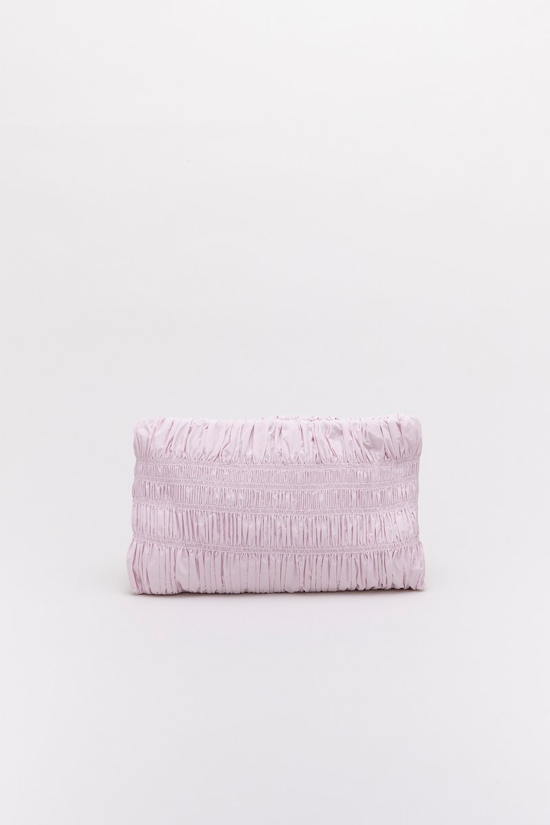 Shirr Laptop Pouch