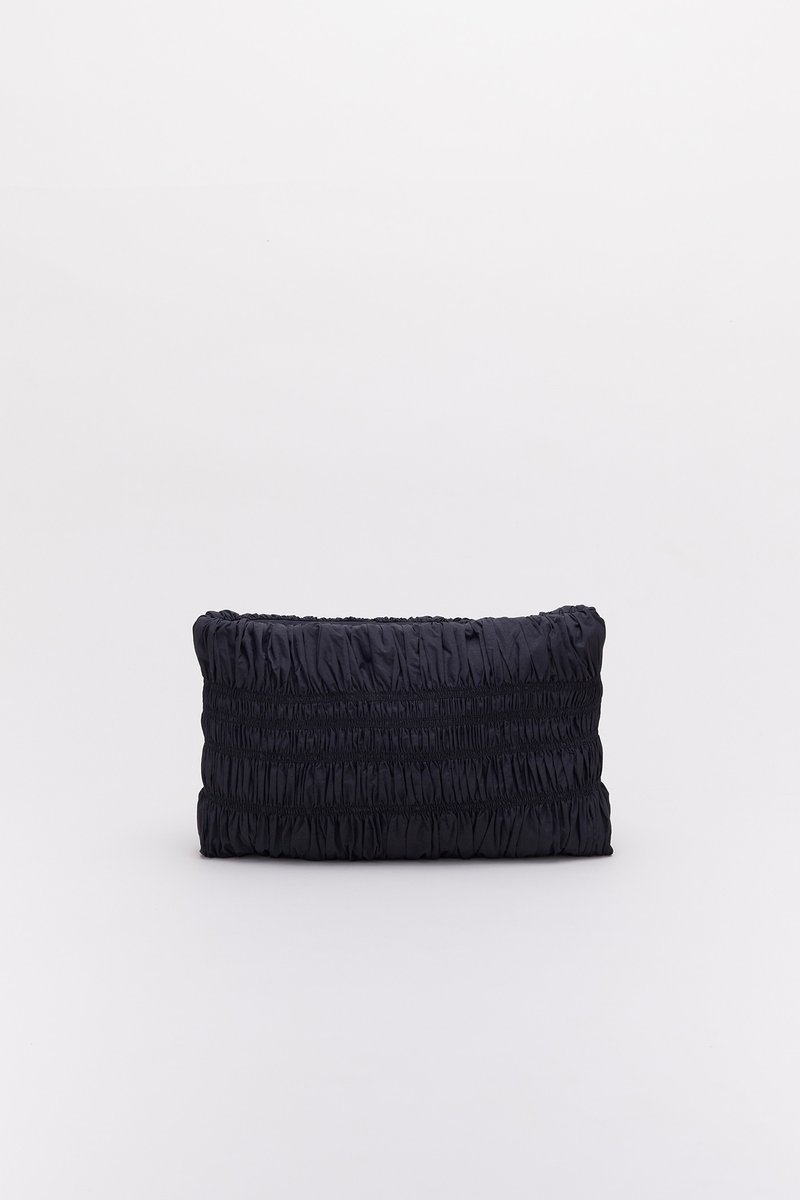 Shirr Laptop Pouch