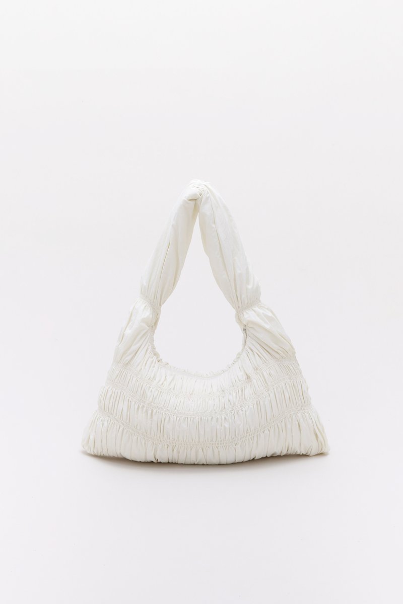 Shirr Shoulder Bag