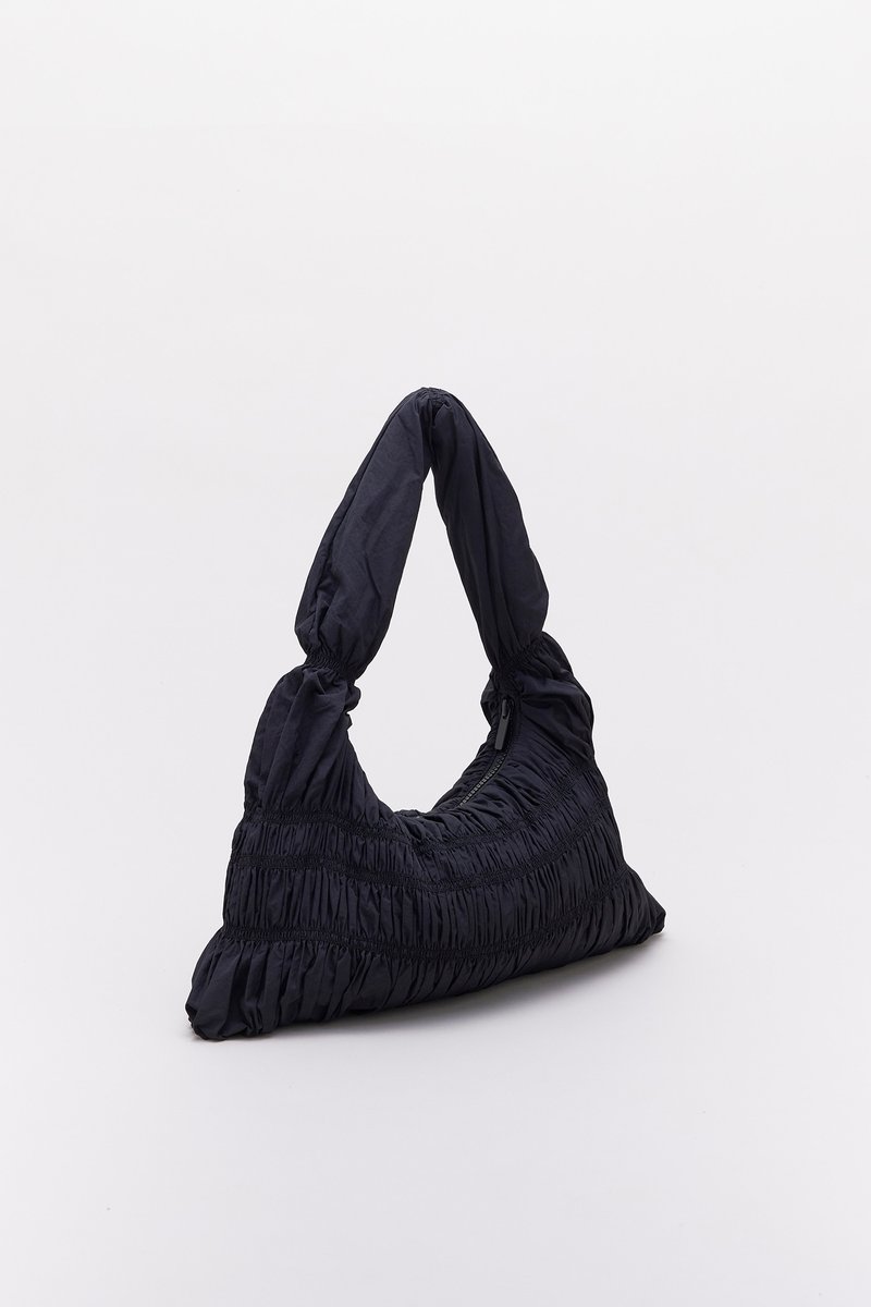 Shirr Shoulder Bag