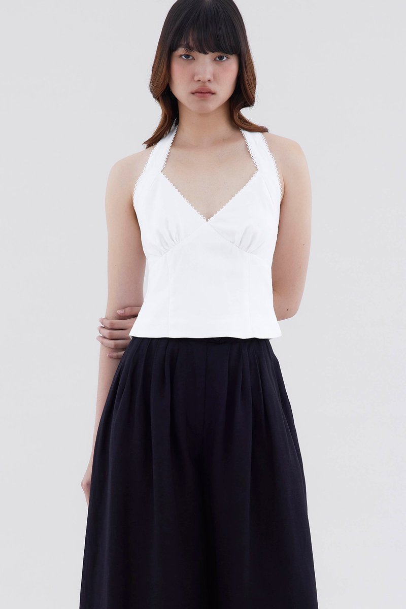 Felene Halter-Tie Top