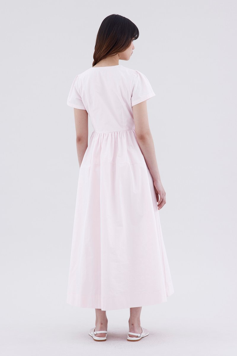 Ravora Tie-Front Dress