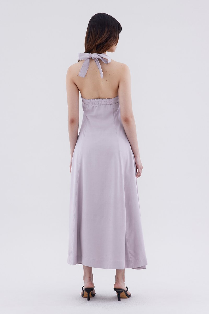 Julane Halter-Tie Dress