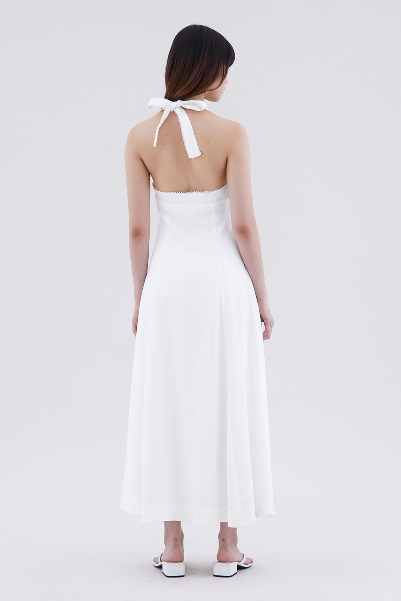 Julane Halter-Tie Dress