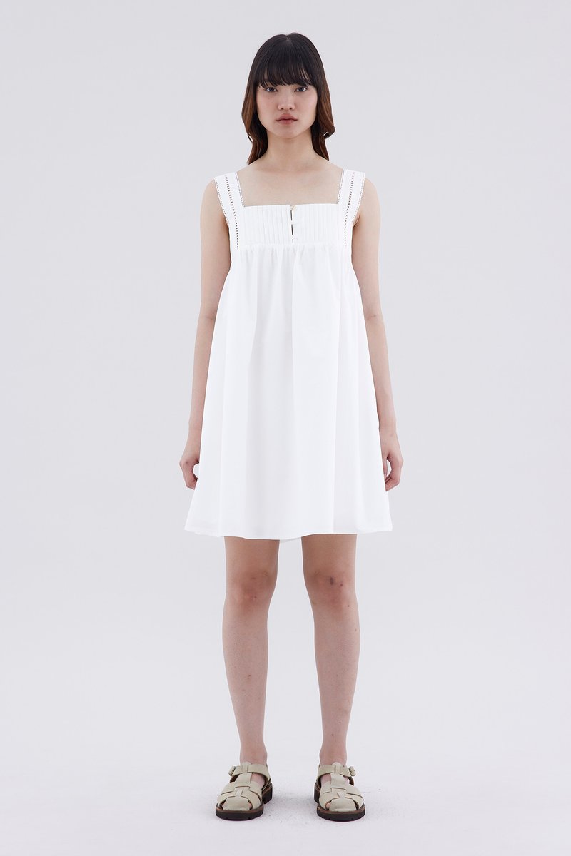 Astra Pin Tuck Short Dress