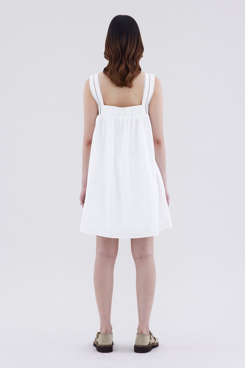 Astra Pin Tuck Short Dress
