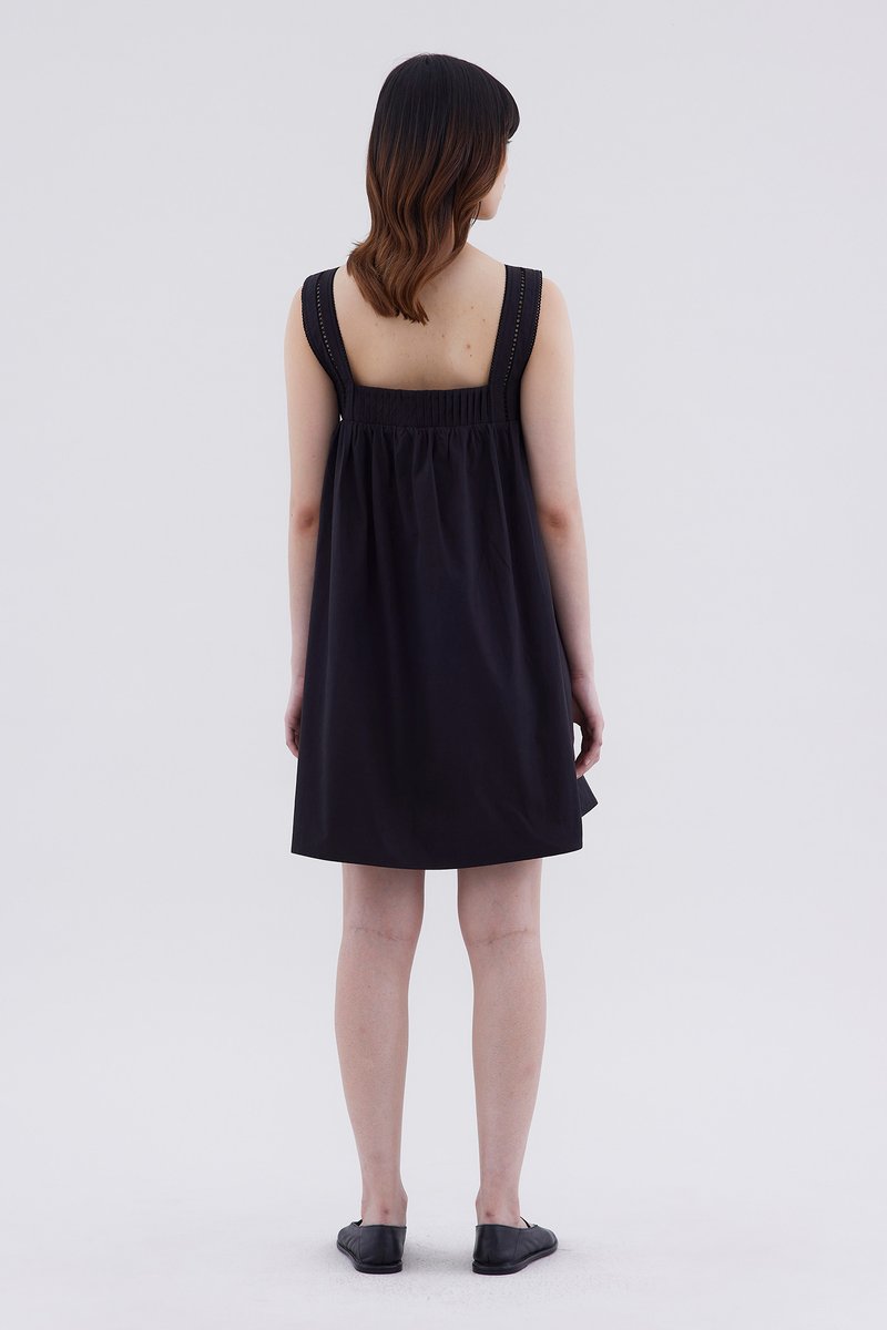 Astra Pin Tuck Short Dress