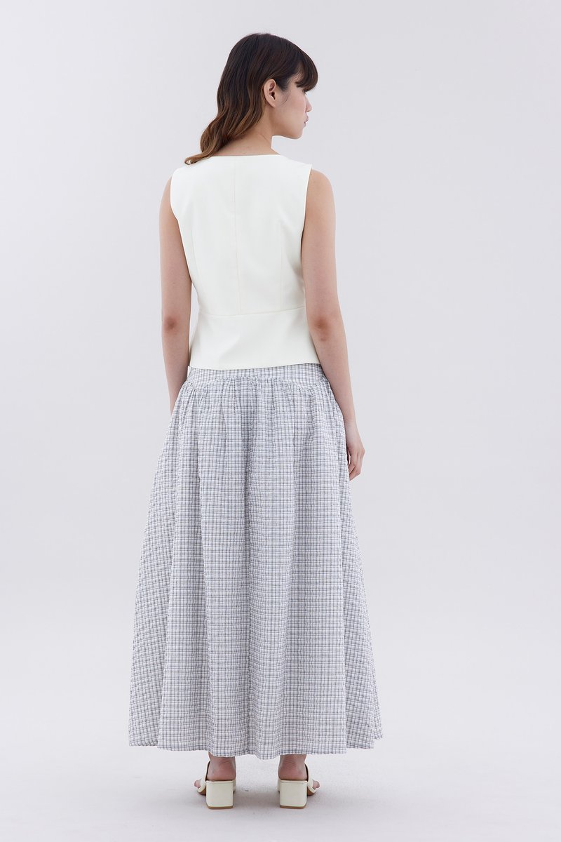 Paely Open-Slit Top