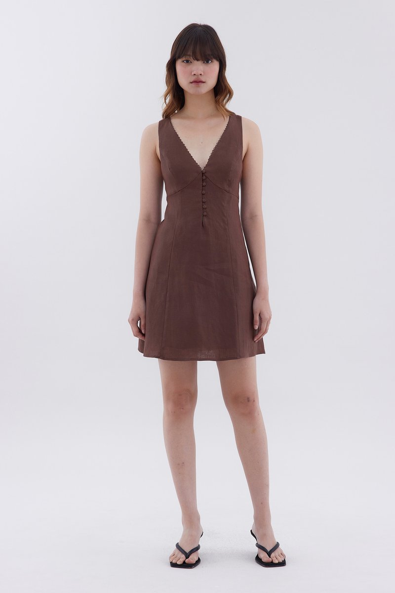 Miara Cross-Back Dress